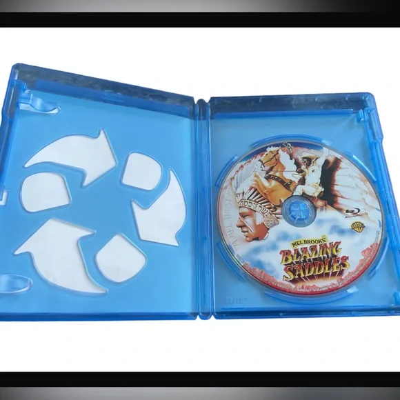 Blu-ray Mel Brooks Blazing Saddles DVD - Picture 2 of 3